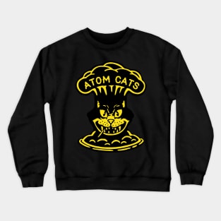 Fallout Atom Cats Garage Yellow Crewneck Sweatshirt